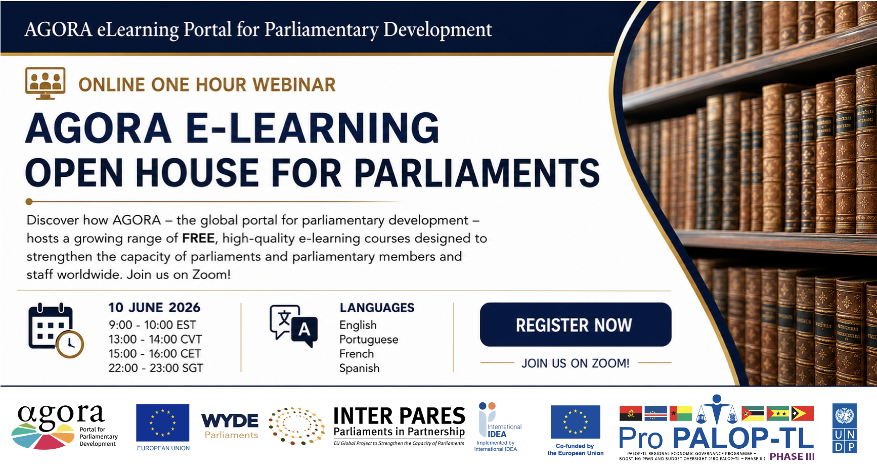 AGORA E-Learning Open House for Parliaments