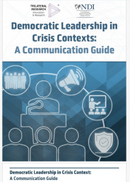 Democratic Leadership in Crisis Contexts