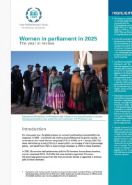 Women in Parliament in 2025