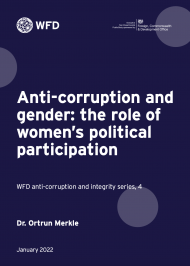 Anti-corruption and gender: the role of women’s political participation