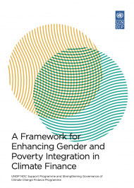 Framework for Enhancing Gender and Poverty Integration in Climate Finance