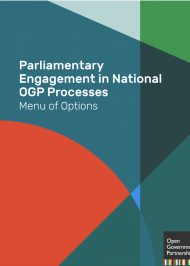 Parliamentary Engagement in National OGP Processes: Menu of Options (2022)