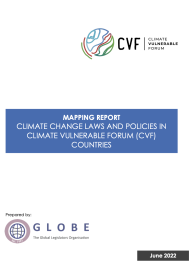  Mapping Report on Climate Change Laws and Policies in Climate Vulnerable Forum (CVF) Countries