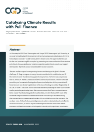Catalyzing Climate Results with Pull Finance