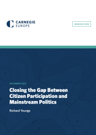 Closing the Gap Between Citizen Participation and Mainstream Politics