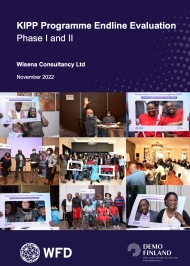 Endline evaluation of the Kenya Inclusive Political Parties (KIPP) programme