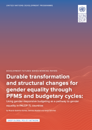 Gender Responsive Budgeting: a pathway to gender equality in PALOP TL countries