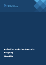 Action Plan on Gender-Responsive Budgeting