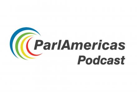 ParlAmericas Podcast Logo